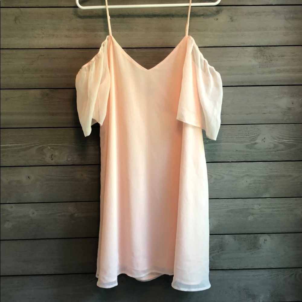 Pale pink dress